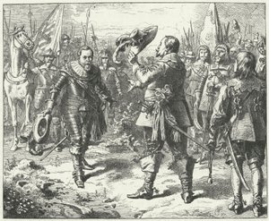 Møte mellom Gustavus Adolphus av Sverige og John George I, kurfyrst av Sachsen i Duben, 1631